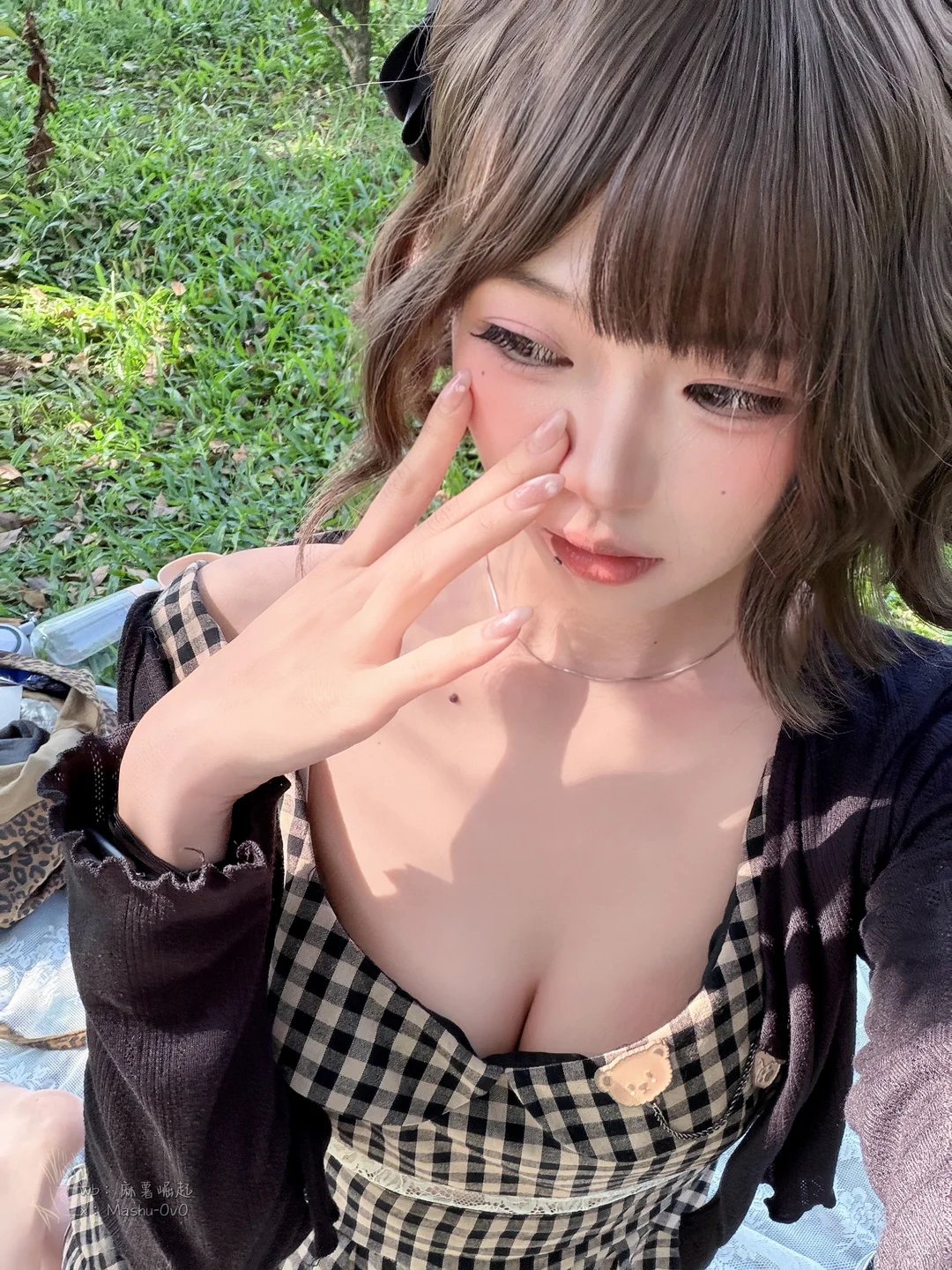 麻薯大王 - No.015 绿意深处的邀约 [92P-1.42GB] tg@simisebaisi 【丝足阁】063.webp